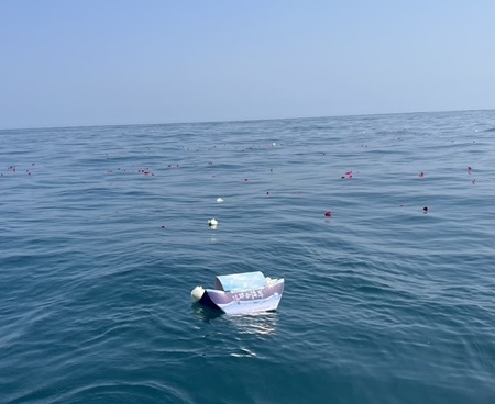 聯合海葬活動照片 2